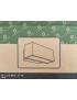 Aplique de pared rectangular