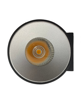 Aplique de pared circular dos puntos de luz