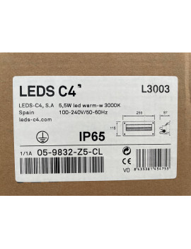 Baliza Exterior LED 5,5W para empotrar