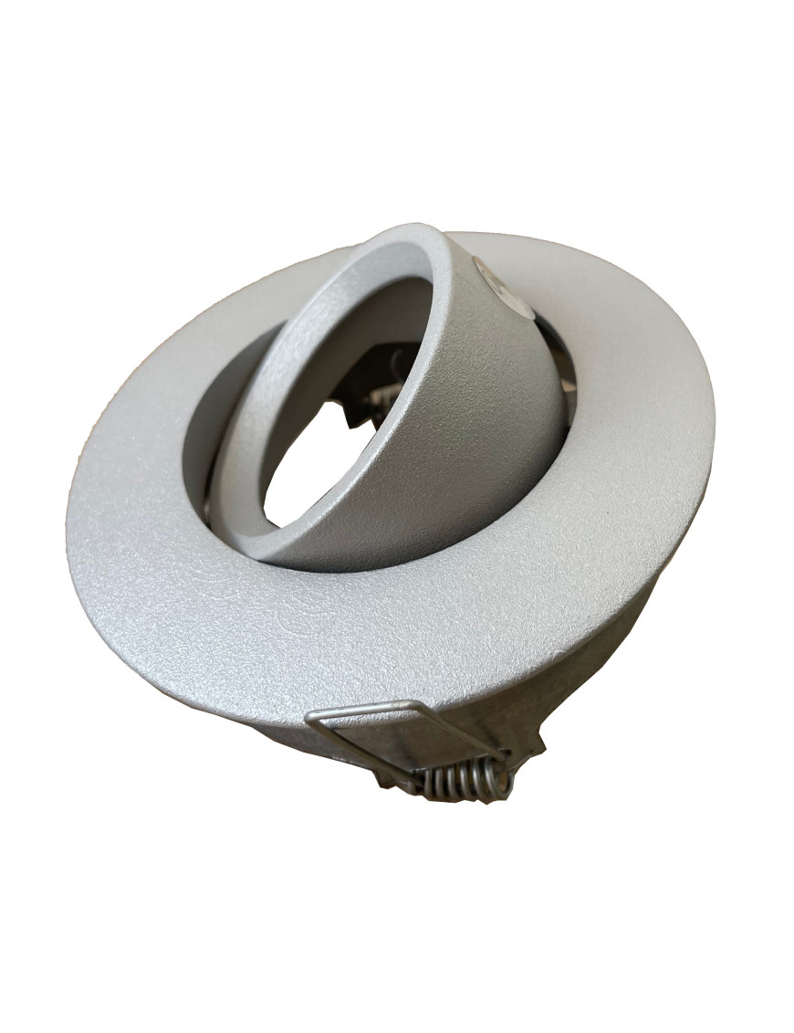 Aro Downlight Circular Basculante para bombilla GU10