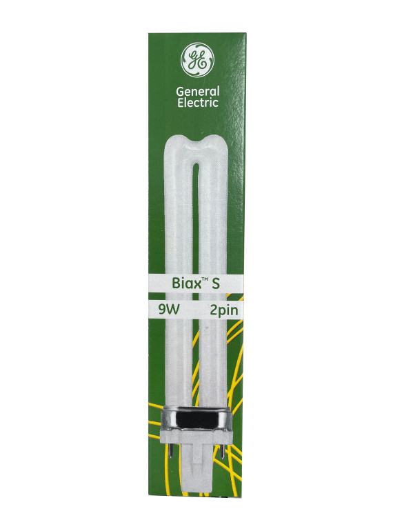 Bombilla GE Biax 9w/830 2pin