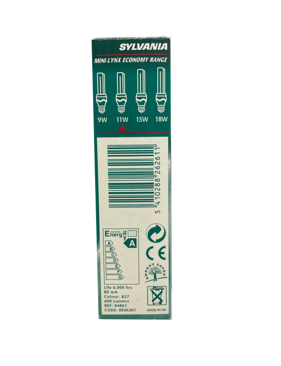 Bombilla SYLVANIA E27 11W/827