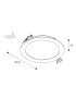 Downlight Empotrable 20W - NORMALIT