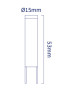 Bombilla LED Chips G9 3W - ATMOSS