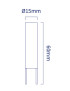 Bombilla LED Chips G9 4W - ATMOSS