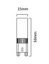 Bombilla LED mini G9 3,5W Dimmable TRIAC - ATMOSS