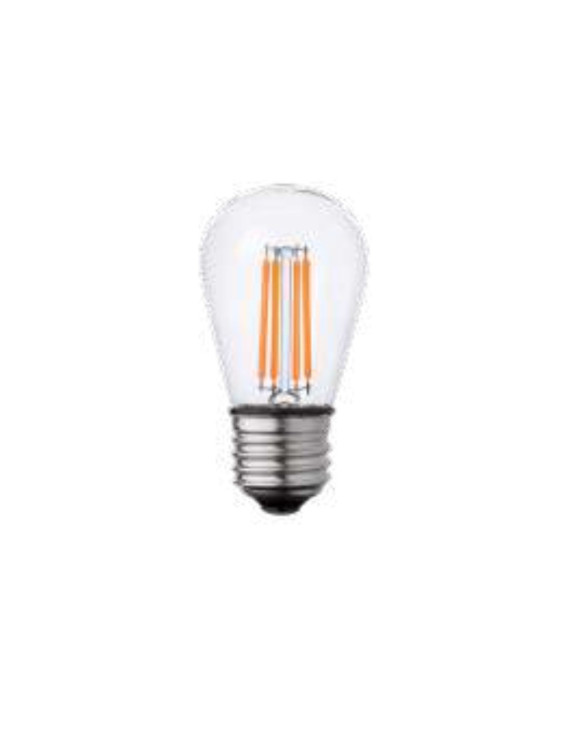 Bombilla Vintage Transparente S14 4W E27 2700K - ATMOSS