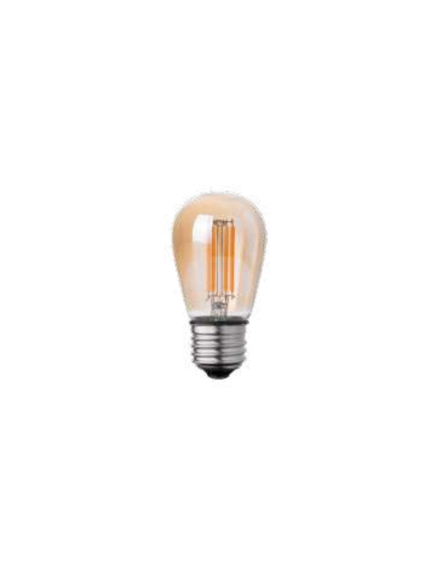Bombilla Vintage Ámbar S14 4W E27 2700K - ATMOSS
