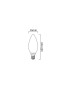 Bombilla Vintage Ámbar Vela C35 E14 4W 2700K - ATMOSS