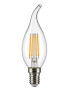 Bombilla Vintage Transparente Vela llama C35 E14 4W 2700K - ATMOSS