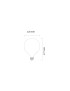 Bombilla Vintage Transparente Globo G125 E27 4W 2700K - ATMOSS