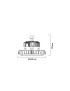 CAMPANA LED UFO LUMILEDS REGULABLE 200W 5000K - ATMOSS
