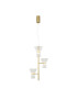 Lámpara Colgante LED Multiple NEW YORK Oro 18W 1400lm 3000K – Mantra