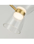 Lámpara Colgante LED Multiple NEW YORK Oro 18W 1400lm 3000K – Mantra
