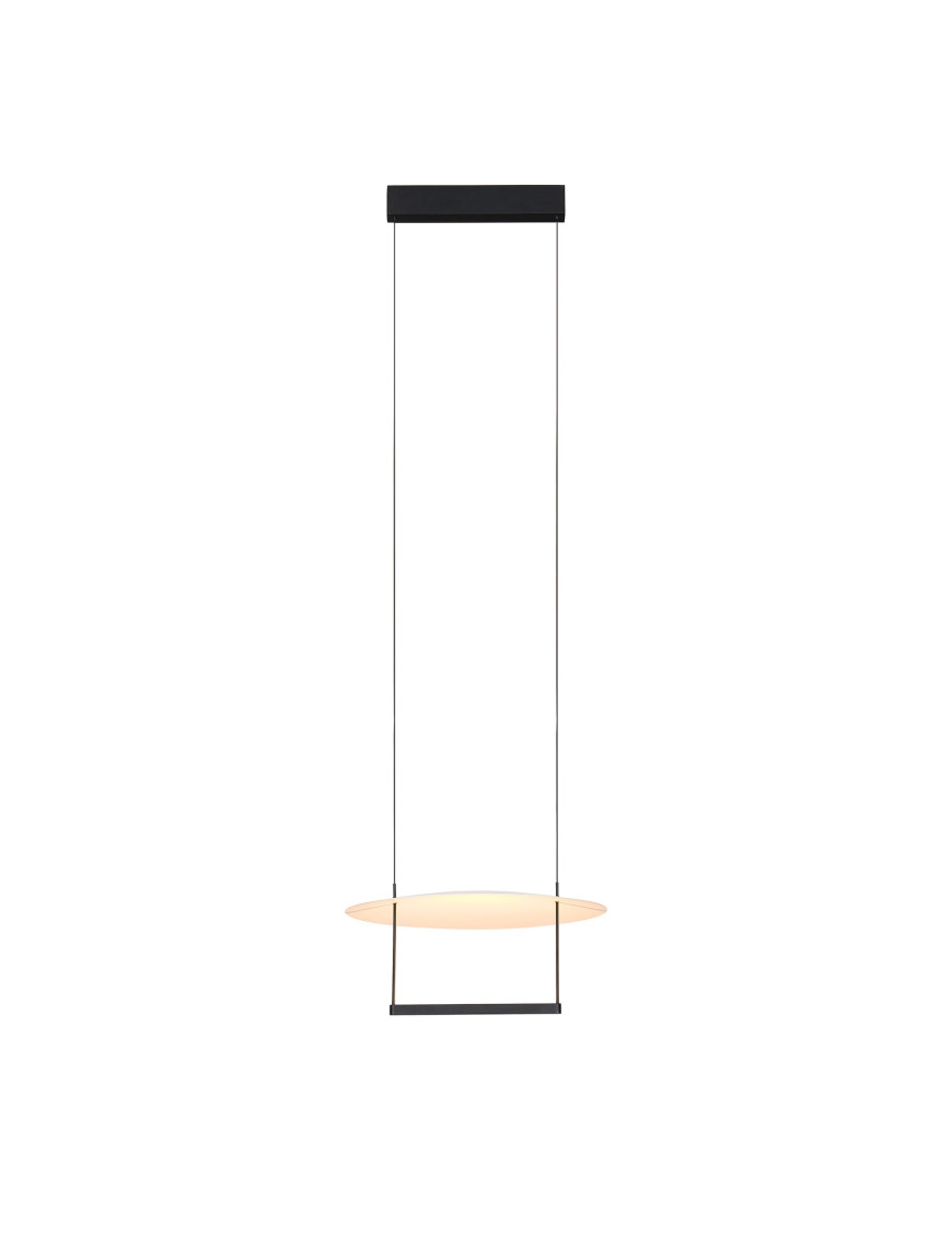 Lámpara Colgante LED SUN II Black 23W 1050lm 3000K Regulable – Mantra