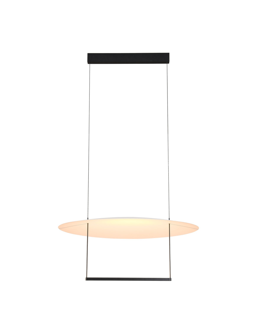 Lámpara Colgante LED SUN II Black 39W 1650lm 3000K Regulable – Mantra