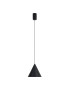 Lámpara Colgante LED CONO Cuero 10W 500lm 3000K Ø18cm Dimiable TRIAC – Mantra