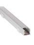 Perfil de Aluminio para Superficie 1m para Tiras de LED hasta 14mm -LUZ NEGRA-