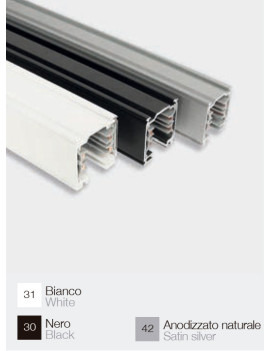 Carril Trifásico Aluminio...