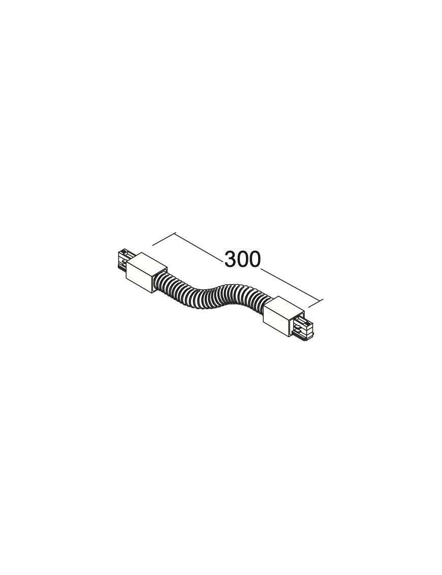 Conector Flexible para Carril Trifásico - IVELA