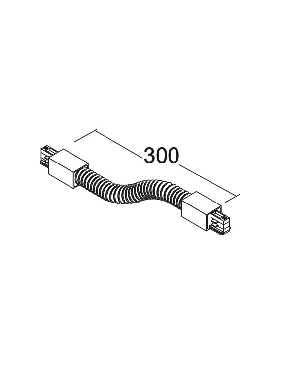 Conector Flexible para Carril Trifásico - IVELA