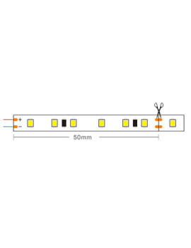 Tira LED APOLO 220V 16W/m IP65 Ancho 12mm Corte cada 5 cm -AXOLED-