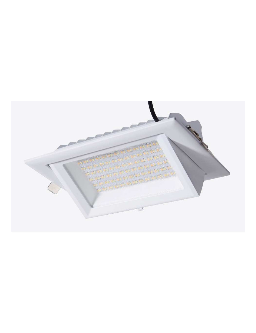 Foco Downlight Direccionable Rectangular LED 38W 87 lm/W -THREELINE-