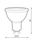 Bombilla GU10 LED 6W 4000K -PRILUX-