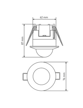 Sensor IR de movimiento -PRITEC-