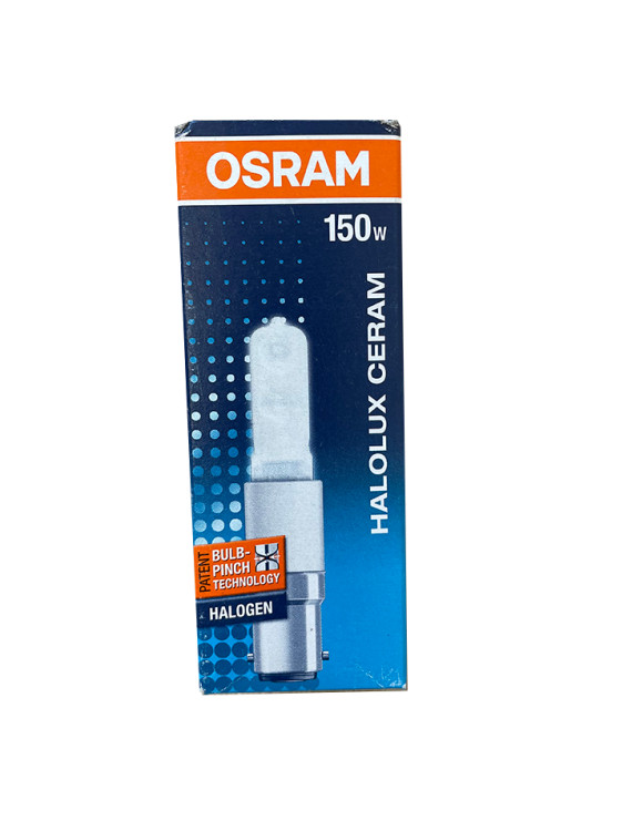 Bombilla OSRAM 150W Halolux ceram B15d/SBC 24000lm