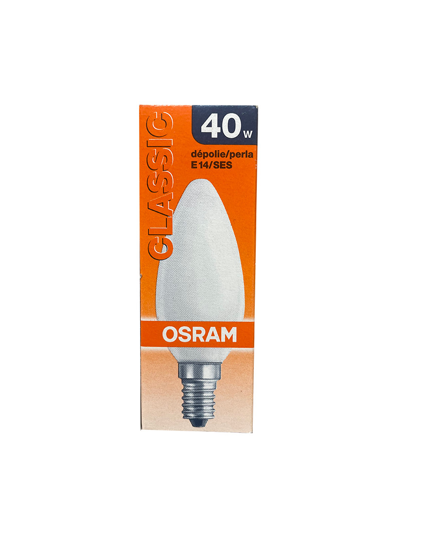 Bombilla OSRAM Classic Vela 40W E14 400lm