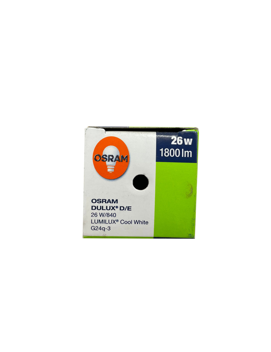 Bombilla OSRAM DULUX D/E 26W/840