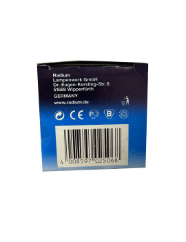 Bombilla RADIUM PARABOL R63 E27 60W
